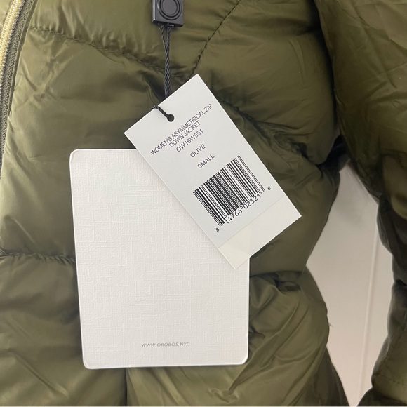 Orobos Asymmetrical Zip Down Jacket Size S - Picture 11 of 16